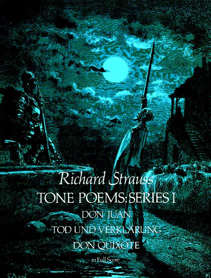 Richard Strauss 施特劳斯交响诗总谱（第一辑）：唐璜、死与净化、唐吉訶德 Dover
