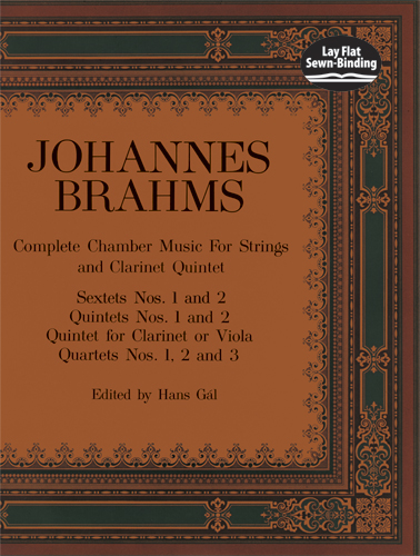 Johannes Brahms 勃拉姆斯室内音乐全集：弦乐五重奏和单簧管五重奏 DOVER