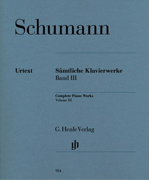 Robert Schumann  舒曼 钢琴作品全集 卷III  HN 924