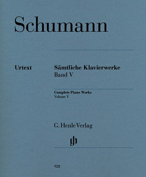 Robert Schumann 舒曼 钢琴作品全集V卷 HN 928