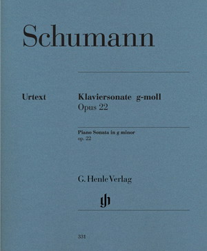 Robert Schumann 舒曼 g小调钢琴奏鸣曲 op. 22  HN 331