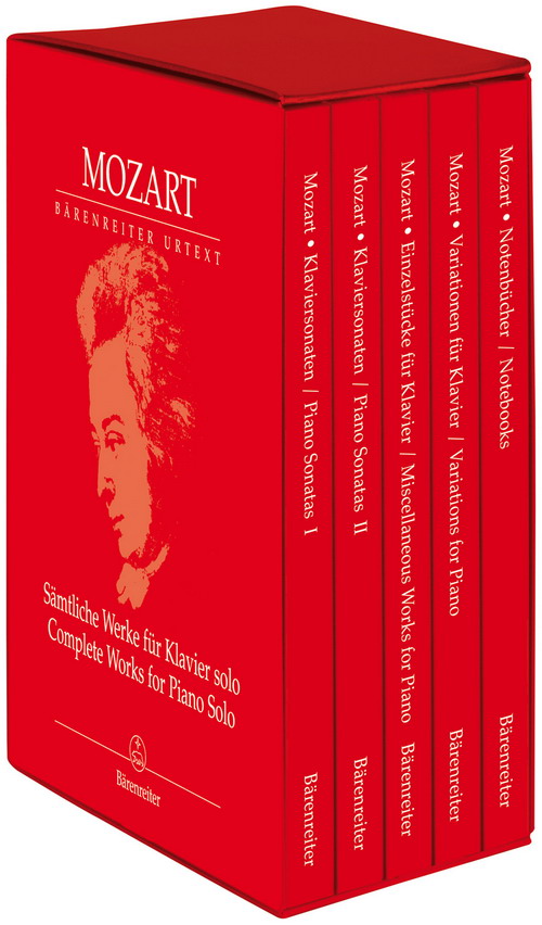 莫扎特 钢琴独奏全集  Mozart Complete Works for Piano Solo  BA 5749