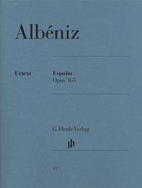 Albéniz阿尔贝尼斯：西班牙OP.165  HN 857