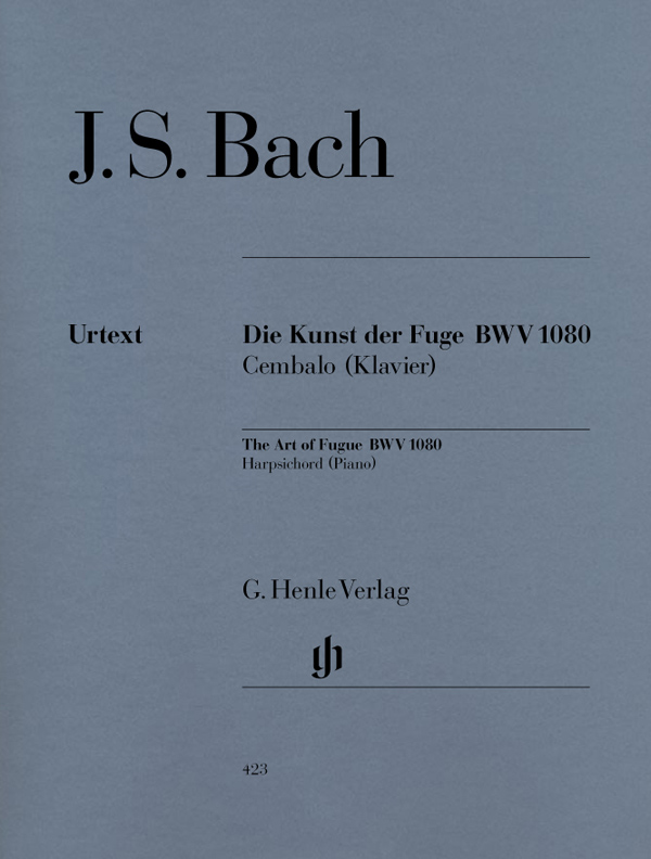 Bach  J.S.巴赫 赋格的艺术 BWV 1080 HN 423