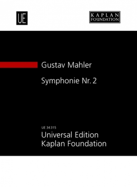 Mahler Gustav 马勒第二交响乐No. 2  UE34315