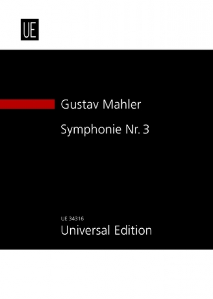 Mahler Gustav 马勒第三交响乐No. 3 UE34316