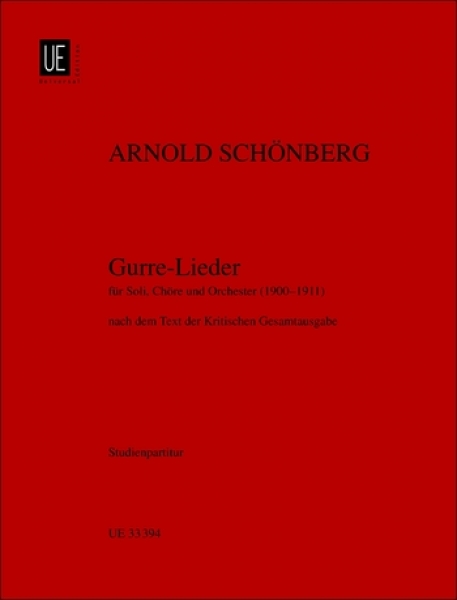 schoenberg  勋伯格:<古雷之歌》 总谱 UE 33394