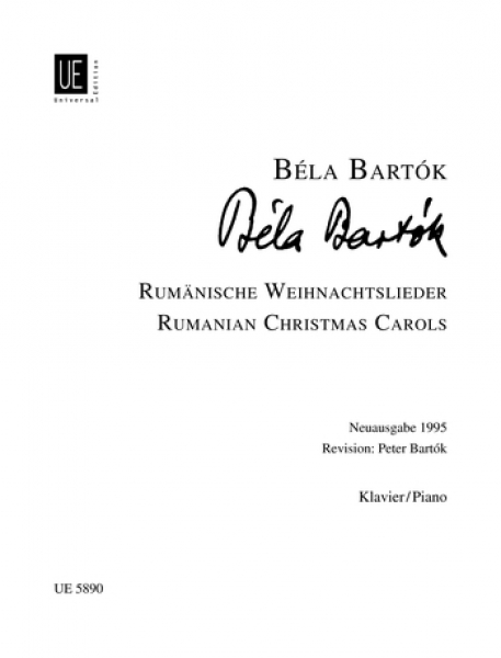 Bartok 巴托克：罗马尼亚圣诞颂歌 UE 5890