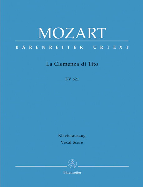 【歌剧曲谱】Mozart 莫扎特《狄托的仁慈》歌剧钢琴伴奏谱 KV621 BA 4554-90