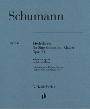 Schumann  舒曼 声乐套曲 op. 24 Schumann 舒曼 声乐套曲 op. 24 HN 548