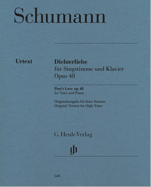 Schumann 舒曼 诗人之恋 op. 48(高音） HN 549