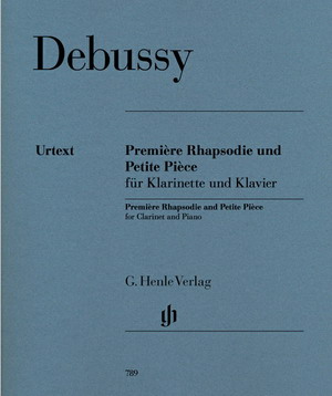 德彪西 第一狂想曲与小 品(单簧管与钢琴） HN 789