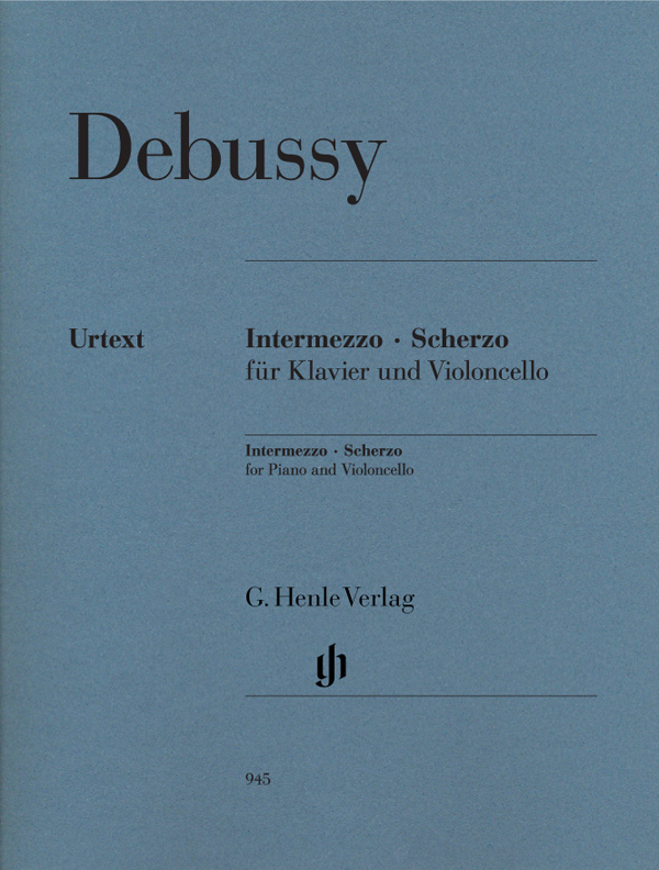 Debussy 德彪西 大提琴间奏曲 谐谑曲 HN 945