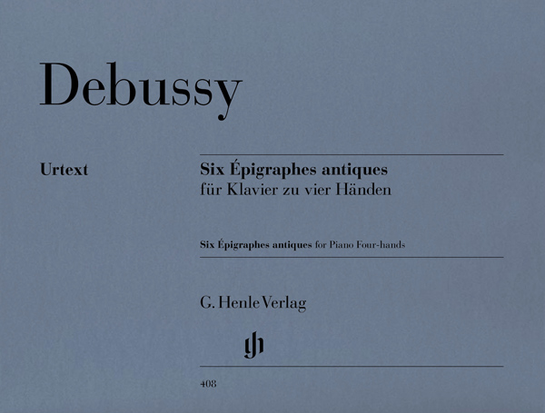 Debussy 德彪西 六首古代墓志铭 Six Epigraphes antiques HN 408