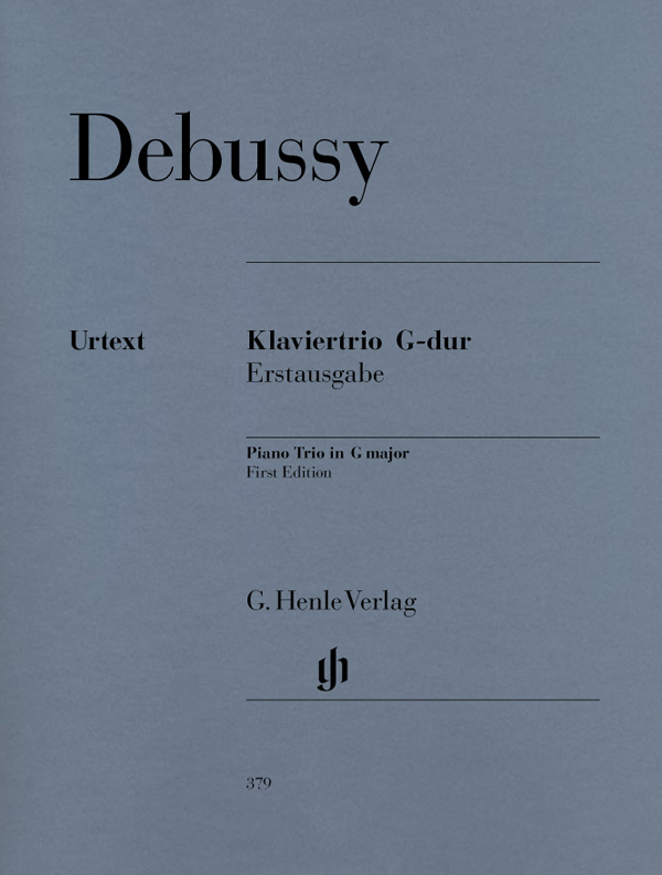 Debussy  德彪西G大调钢琴三重奏 HN 379