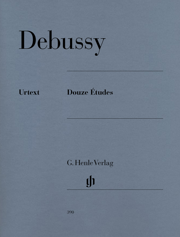 Debussy  德彪西 十二首练习曲 HN 390