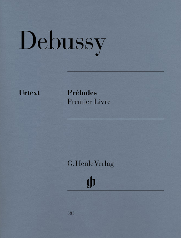 Debussy 德彪西 前奏曲 卷I HN 383
