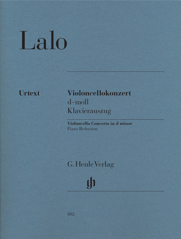 Lalo 拉罗 d小调大提琴协奏曲 HN 802