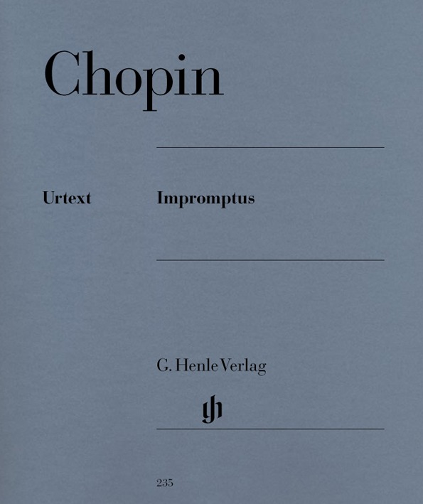 肖邦 即兴曲 Chopin Impromptus HN 235