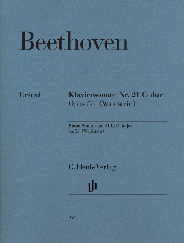 贝多芬 C 大调第二十一 黎明 “ 华伦斯坦” 钢琴奏鸣曲op. 53  HN 946