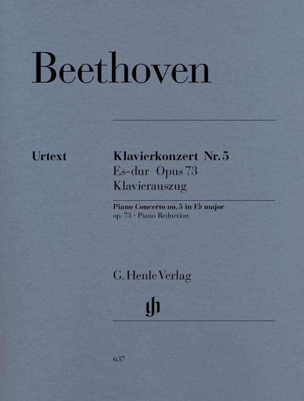 贝多芬 降E大调第五钢琴协奏曲 op. 73 HN 637