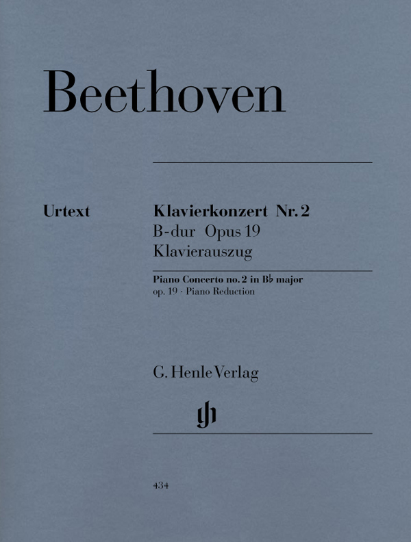 贝多芬 降B大调第二钢琴协奏曲 op. 19 HN 434