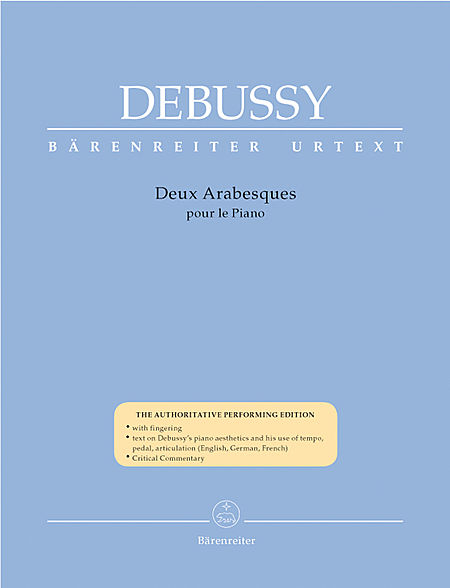 【原版乐谱】Debussy 德彪西 两首阿拉伯风格曲 BA 8768
