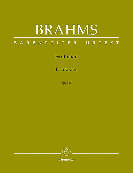 【原版乐谱】Brahms 勃拉姆斯 幻想曲 OP 116  BA 9628