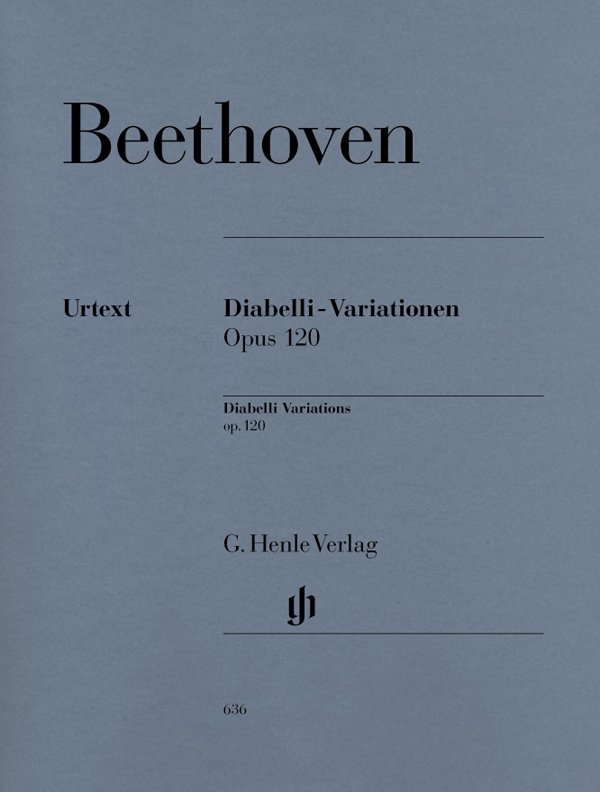 【原版乐谱】Beethoven 贝多芬 迪亚贝里变奏曲 op. 120 HN 636
