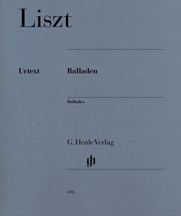 【原版乐谱】 Liszt 李斯特 两首叙事曲 HN 490