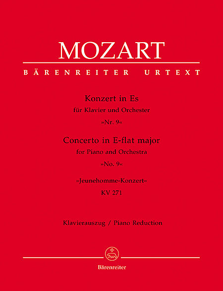 【原版乐谱】Mozart 莫扎特钢琴协奏曲 K.271 BA 4790-90