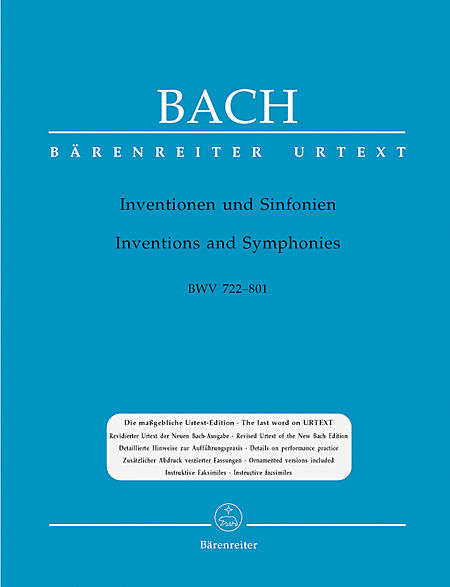 【原版乐谱】Bach 巴赫创意曲集与交响曲 BA 5150