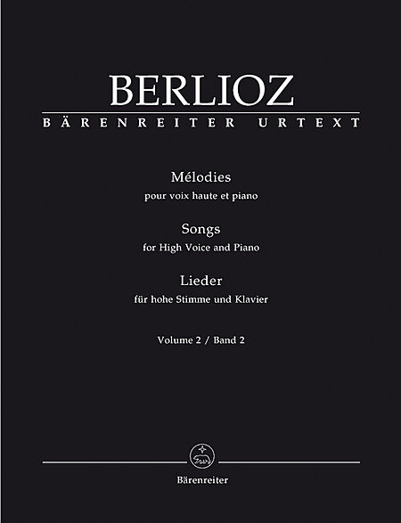 【原版乐谱】Berlioz 柏辽兹 旋律（高音用）(第二卷） BA 5985