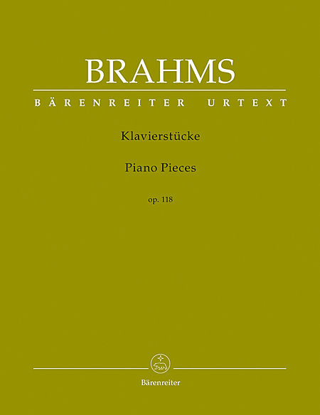 【原版谱】Brahms  勃拉姆斯 钢琴作品op 118  BA 9630