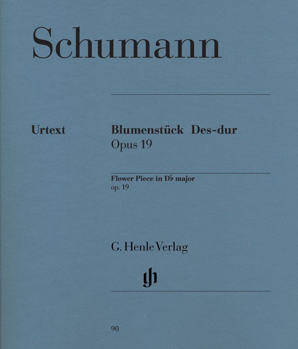 【原版】Schumann 舒曼 花儿，降D 大调 op. 19  HN 90