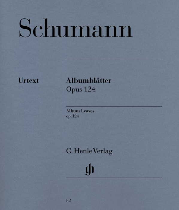 【原版】Schumann 舒曼 纪念册页 op. 124  HN 82