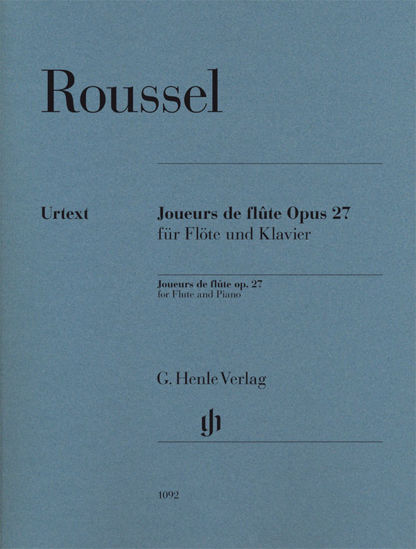 鲁塞尔 吹笛人之歌（为长笛和钢琴而作）op. 27 HN 1092