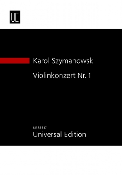 【原版】希曼诺夫斯基 第一小提琴协奏曲（总谱）UE35537