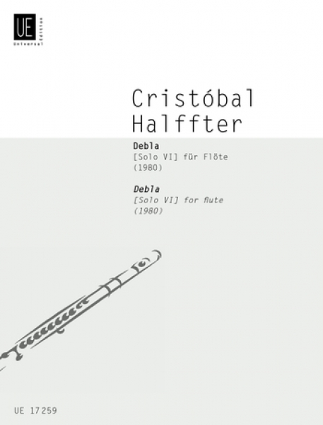 【原版】克里斯托跋 哈福特：地八拉--为长笛而作 UE17259