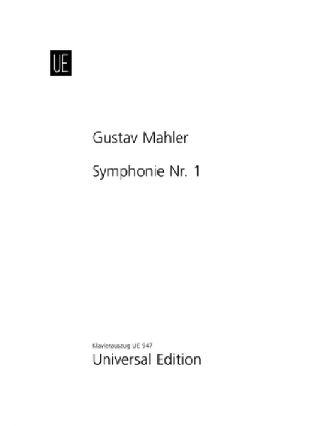 【原版乐谱】马勒 D大调第一号交响曲--钢琴四首联弹 UE947