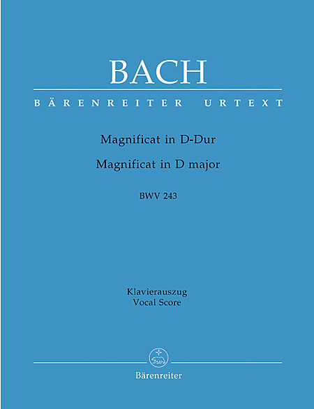 【原版乐谱】Bach 巴赫 D大调圣母颂歌BWV243 （钢琴缩编谱）BA 5103-90
