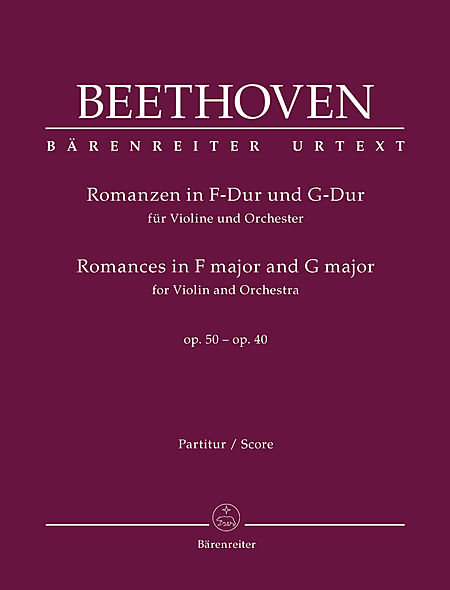 【原版】Beethoven 贝多芬 小提琴与管弦乐队协奏曲 BA 9026