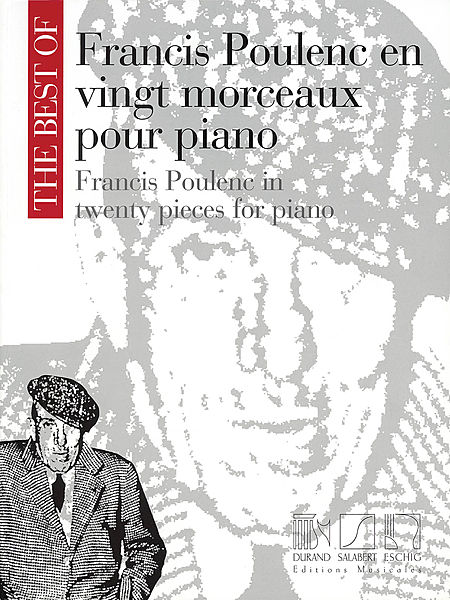 【原版】 Poulenc 弗朗西斯·普朗克 20最佳钢琴作品精选 HL.50486583