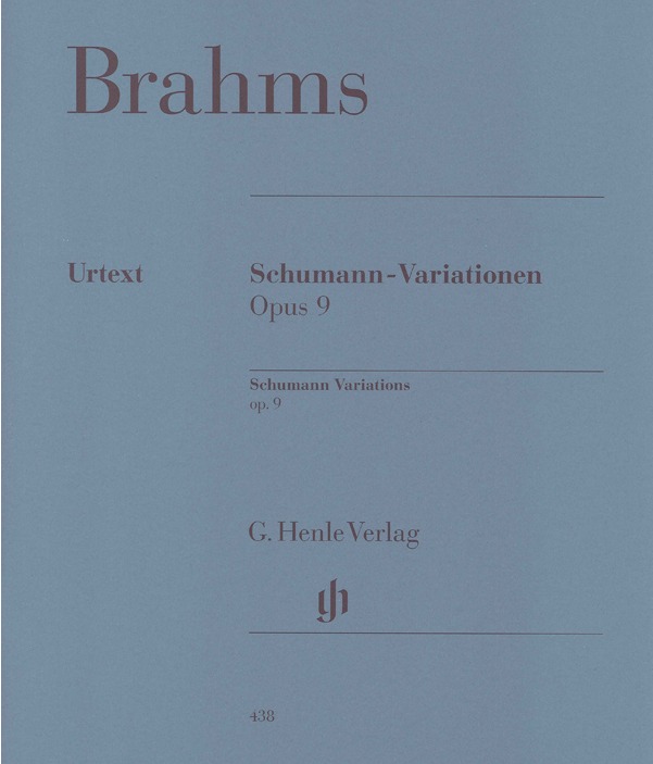 【原版】Brahms 勃拉姆斯 舒曼变奏曲 op. 9 HN 438