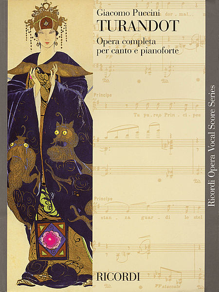 【原版】Puccini 普契尼 图兰朵公主（歌剧钢伴）HL 50486270