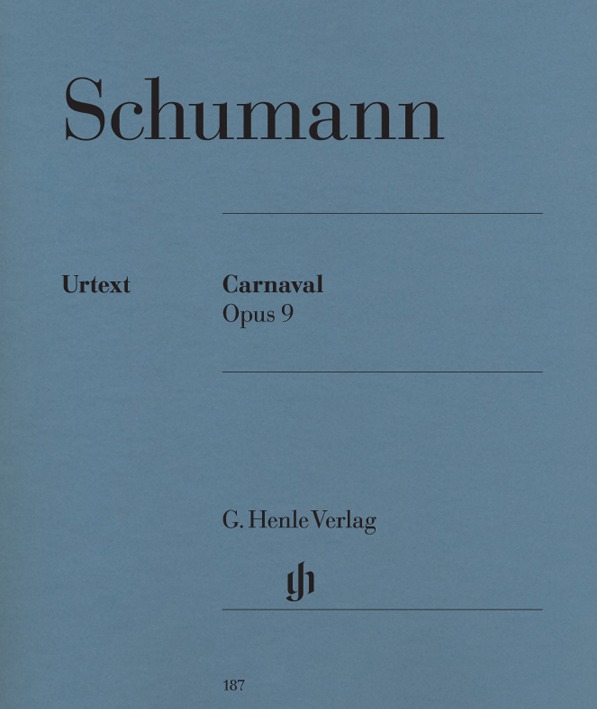 【原版】Robert Schumann 舒曼 狂欢节 op.9  HN 187