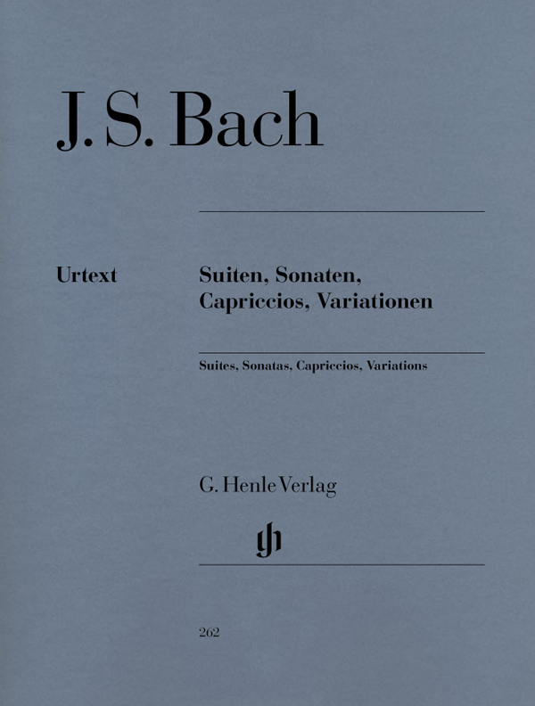 【原版】J.S. 巴赫 组曲、奏鸣曲、随想曲和变奏曲集 HN 262