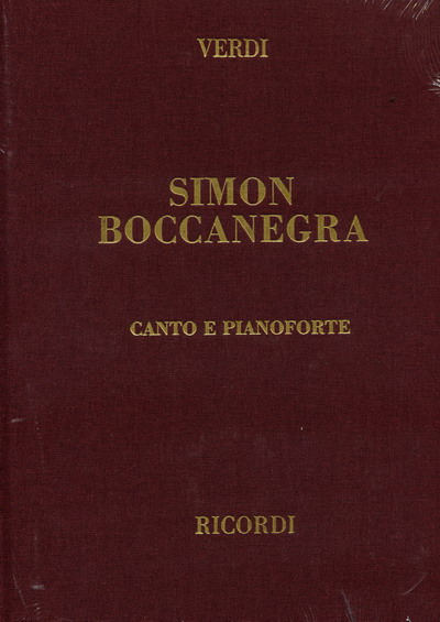 Verdi  威尔第 西蒙·波卡涅拉（歌剧钢伴）（精装）HL.50021330
