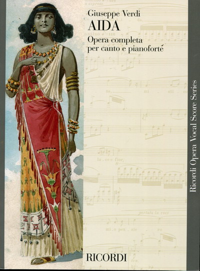 【原版】Verdi 威尔第 阿依达（歌剧钢伴）HL 50480825
