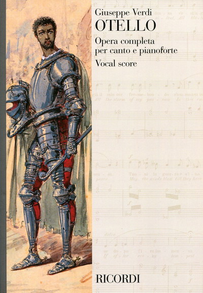 【原版】Verdi 威尔第 奥赛罗(歌剧钢伴）HL.50018040